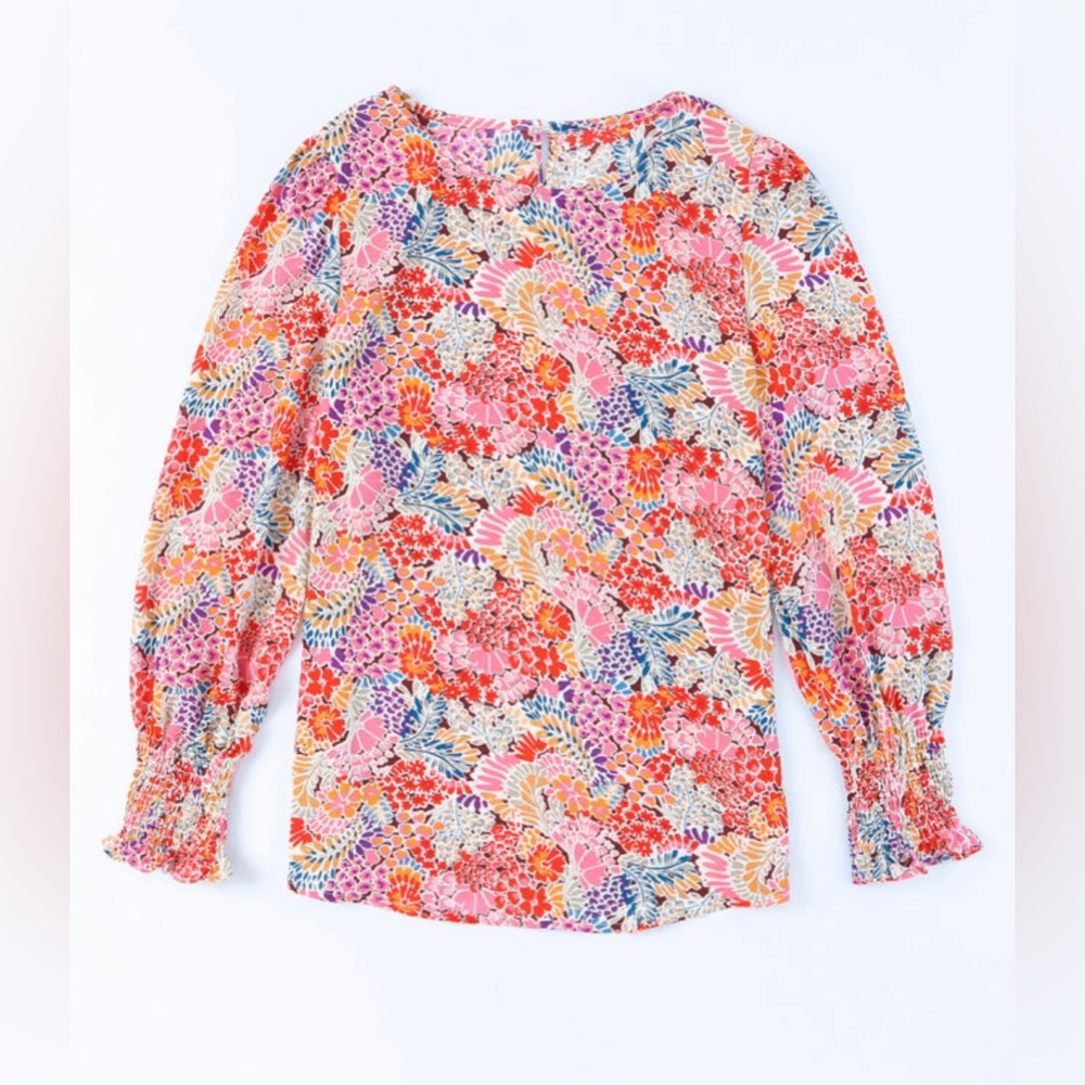 Floral Multicolor Blouse - Picture 4 of 8